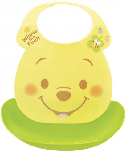กันเปื้อนพร้อมถาดรอง Winnie the Pooh 4904121316919