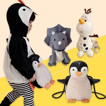 กระเป๋าตุ๊กตา ขนนุ่มงานดี สไตล์คอลเลคชั่นงานกระเป๋าเด็ก