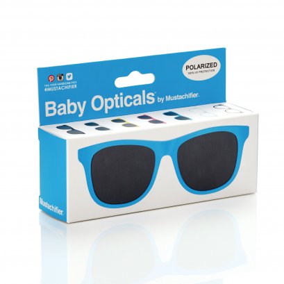 Mustachifier Blue Sunglasses แว่นกันแดดเด็กสีฟ้า