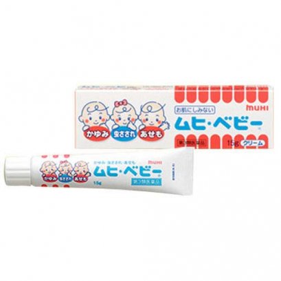 Muhi Baby Cream ขนาด 15 กรัม 4987426001056