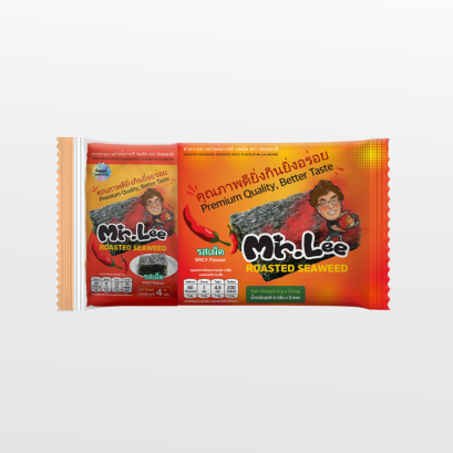Roasted Seasoned Seaweed Spicy Flavour Mr.Lee Brand