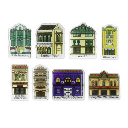 bluebangkok song wat acrylic magnet