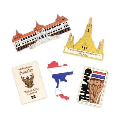 dawood wooden magnet