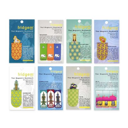fridgem magnetic bookmark