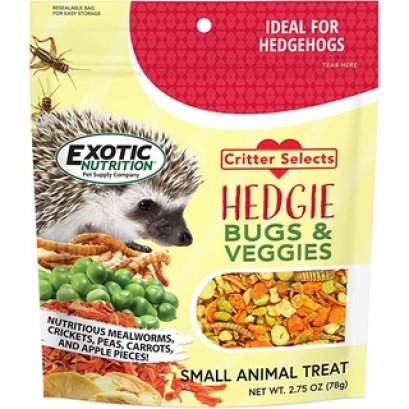 Exotic NutritionHedgie Bugs &amp; Veggie