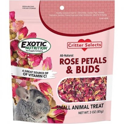 Exotic Nutrition Rose Petals &amp; Buds โรส เพทเทิล แอนด์ บัดส์ ทรีส