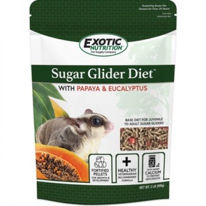 Exotic Nutrition SUGAR GLIDER DIET PAPAYA AND EUCALYPTUS