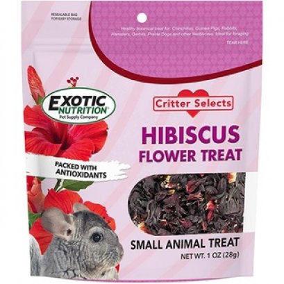 Exotic Nutrition Hibiscus Flower Treat  ไฮบีซคัซ ฟลาวเวอร์ ทรีส