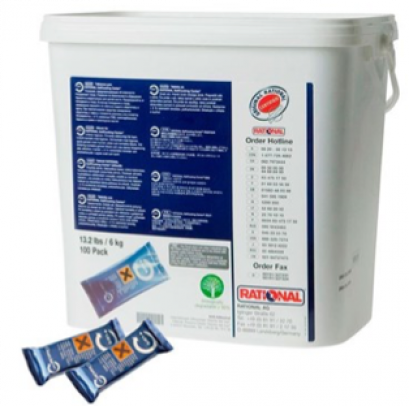 Rinse Aid Tab Rational Blue  ผลิตภัณฑ์ทำความสะอาดเตาอบ &quot;Y&quot;