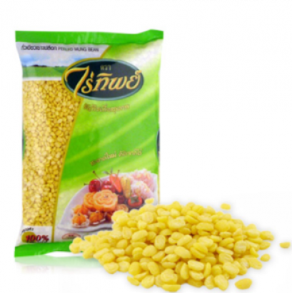 PEELED SPLIT MUNG BEAN ถั่วเขียวปอกเปือกแยก