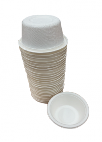 ถ้วยน้ำจิ้มชานอ้อย ขนาด 20 Oz.