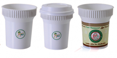 ถ้วยกาแฟร้อน ไบโอแมท