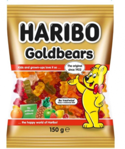 HAROBO FRUIT/COLA CANDIES PACKET ขนมโคล่า
