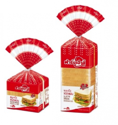 WHITE BREAD SLICE ขนมปังขาวแผ่น