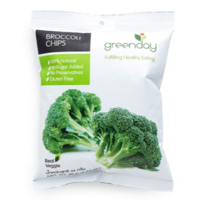 Broccoli chips บล็อคโคลี่อบกรอบ / บล็อคโคลี่กรอบ