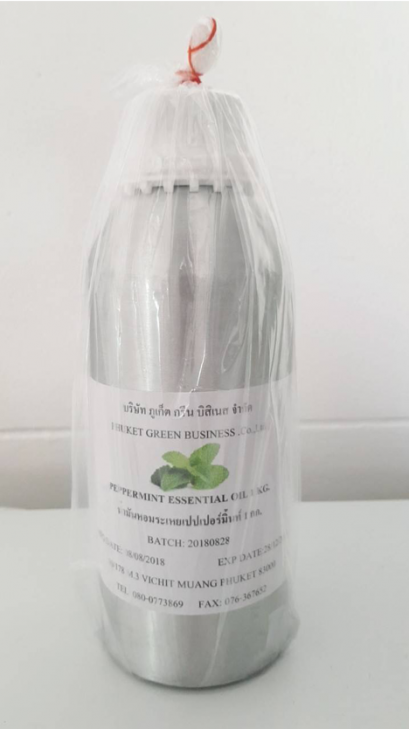 Peppermint fragrance oil หัวเชื้อน้ำมันหอม กลิ่นเปเปอร์มิ้น