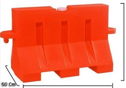 Traffic barrier with แผงกั้นจราจร