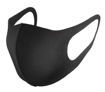 MASK POLYURRETHANE หน้ากากป้องกันฝุ่น มลภาวะ ไร้ขอบ ไม่แพ้ ไม่ระคายเคือง 