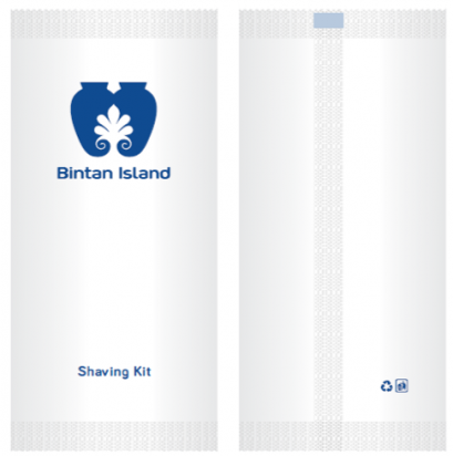 AMENITY SCREEN LOGO/HOTEL SHAVING KIT สกรีนโล้โก้ซองใส่ชุดโกนหนวด