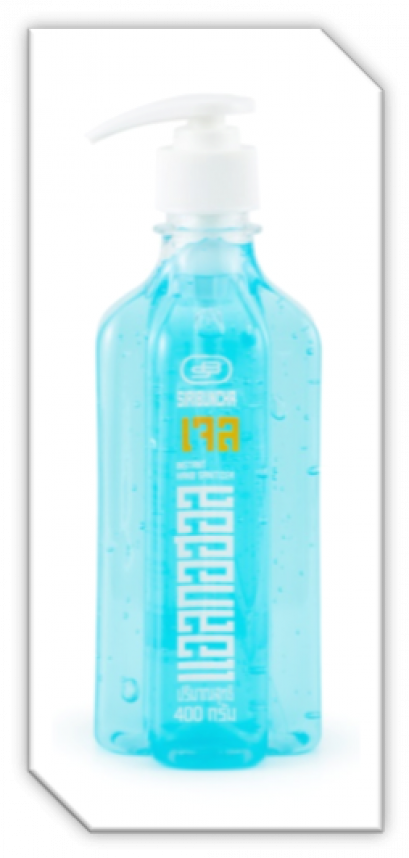 ALCOHOL GEL/ SIRIBUNCHA (No need to wash water) 450 ml. เจลล้างมือผสมแอลกอฮอล (ไม่ต้องล้างออก)