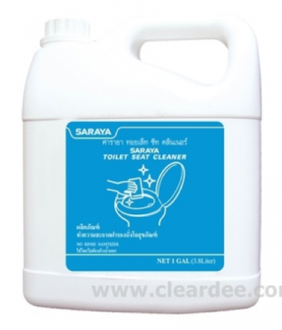 น้ำยาเช็ดโถสุขภัณฑ์ SARAYA TOILET SEAT CLEANER