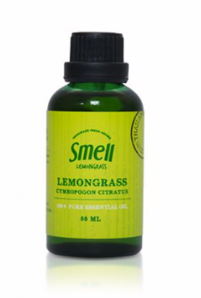 Lemongrass Essential Oil 50ml. น้ำมันหอมระเหยกลิ่นตะไคร้หอม