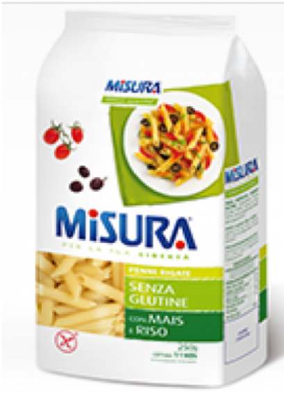 MISURA PENNE RIGATE GLUTEN FREE 250 G. 