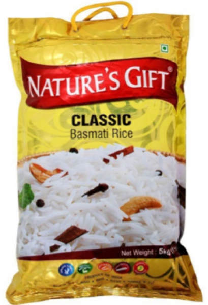 NATURE RICE’S RICE 5 KG.