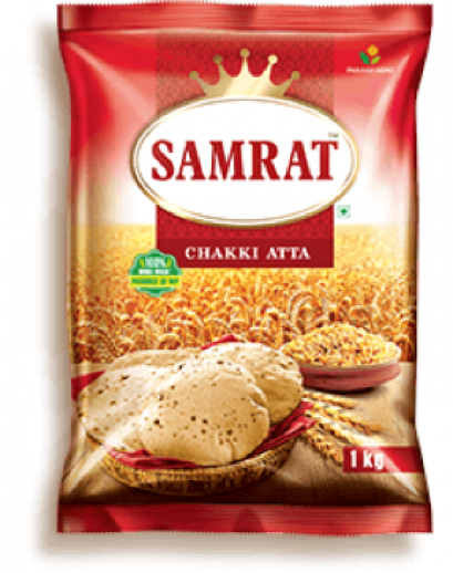 SAMRAT CHAKKI ATTA 5 KG.