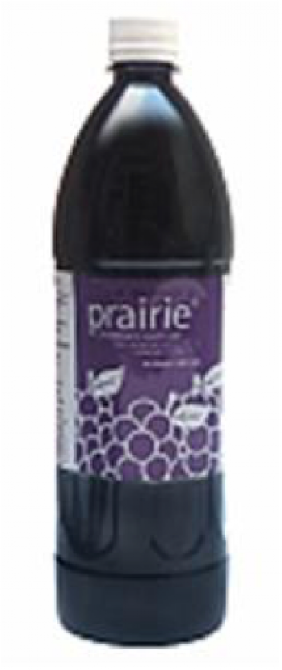 CONCENTTED GRAPE JUICE. PRAIRIE 1 LT. DILUTION 1:6 น้ำองุ่นเข้มข้น