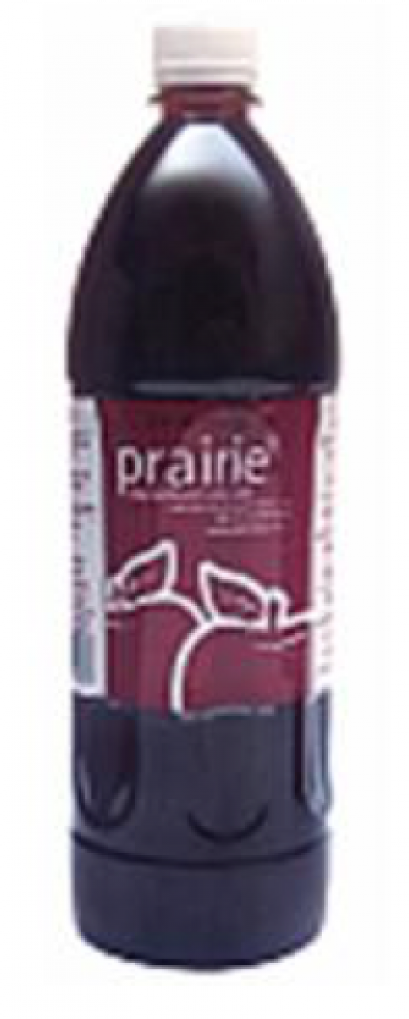CONCENTTED APPLE JUICE. PRAIRIE 1 LT. DILUTION 1:6 น้ำแอปเปิ้ลเข้มข้น