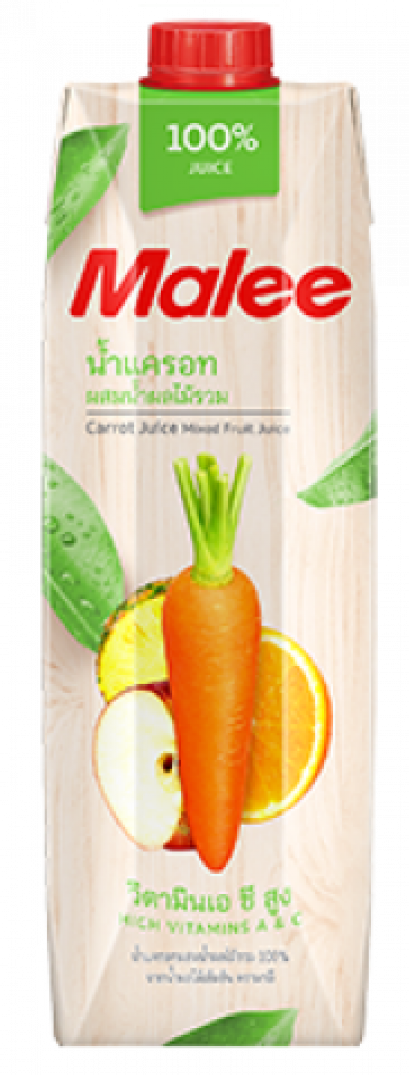 CARROT WITH MIXED FRUIT JUICE 1 LT. น้ำแครอท