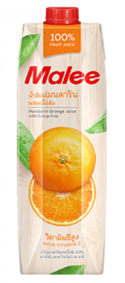 MANDARIN ORANGE JUICE 100% 1 LT. ML. น้ำส้ม