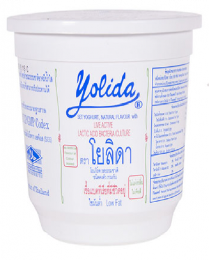 Low fat plain yogurt 450 g. โยเกิร์ตธรรมชาติไขมันต่ำ 450 กรัม