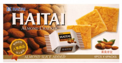 HAITAI ALMOND CRACKER แครกเกอร์แอลมอน