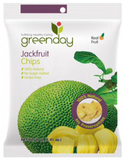 Jackfruit Chips 40 GR. ขนมขนุนตากแห้ง