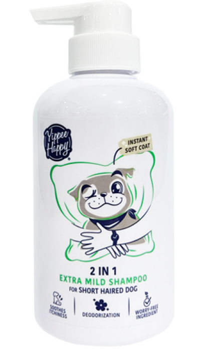 2-in-1 Gentle Pet Shampoo for Long-Haired Dogs or short-haired dogs.