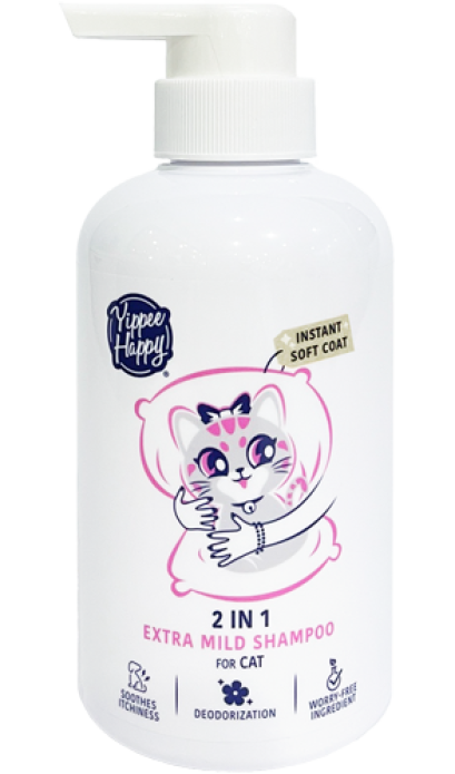 2-in-1 Gentle Pet Shampoo for Cats