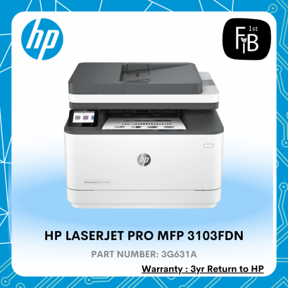 HP LaserJet Pro MFP 3103fdn Printer