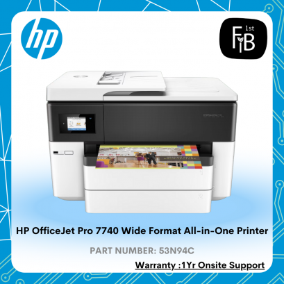 HP OfficeJet Pro 7740 Wide Format All-in-One Printer