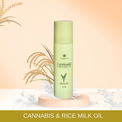 RICE MILK & CANNABIS INFUSED OIL SKINCARE PREMIUM QUALITY