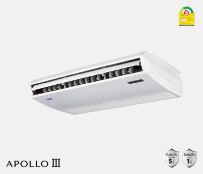 38FGE060‐R3/42FGE020‐R3 (ไฟ 3 เฟส/380V.) แอร์แคเรียร์ APOLLO III รุ่นตั้งแขวน รีโมทไร้สาย Carrier Floor &amp; Ceiling Type Fixed Speed R32 พร้อมบริการติดตั้ง