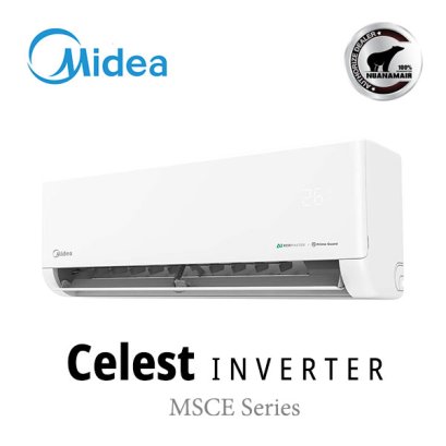 MSCE-13CRFN8-ID แอร์ไมเดีย Midea Celest INVERTER ระบบอินเวอร์เตอร์ น้ำยา R32 12000 BTU. พร้อมบริการติดตั้ง