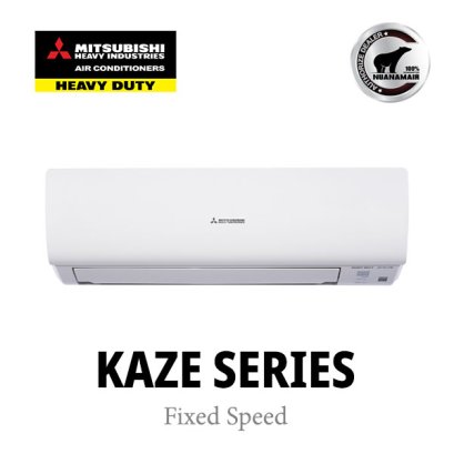 SRK10CYV-W1 (MITSUBISHI HEAVY DUTY - KAZE SERIES) 9,200 BTU. พร้อมบริการติดตั้ง