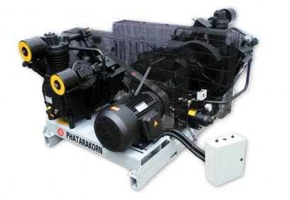 High Pressure Air Compressor Twin ปั๊มลมคู่ High