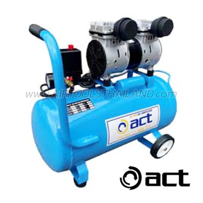 AA-50LT (JUMBO) ปั๊มลมออยฟรี เก็บเสียงไร้น้ำมัน ขนาด 50 ลิตร 550W/1400RPM/65DB NOISE ACT