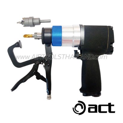 ACT2181K เครื่องเจาะรอยอาร์ค เจาะเหล็ก ใช้ลม ตัวถังรถยนต์ SPOT DIRLL 8 มม. (OD) ACT