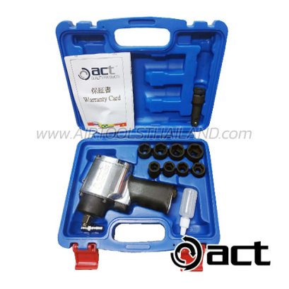 ACT2304K บล็อกลมงานหนัก 4 หุน (1/2") แรงบิด 500 ฟุตปอนด์ ACT