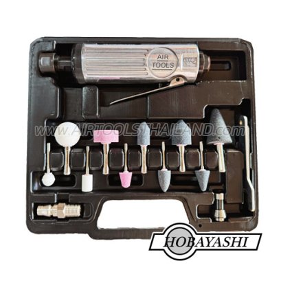 HB-220K ชุดเครื่องเจียรนัยแม่พิมพ์ใช้ลม แกน 3มม.-6มม. 22000 RPM HOBAYASHI