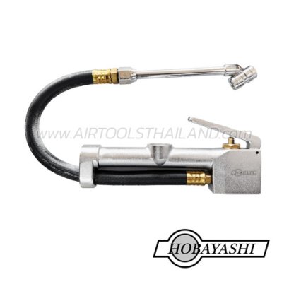 HB-5060 เกจวัดลม-เติมลม ความยาว 6 นิ้ว ขนาดเกลียวเข้าลม 1/4" NPT ตัวผู้ วัดแรงดัน 10-120 ปอนด์ HOBAYASHI